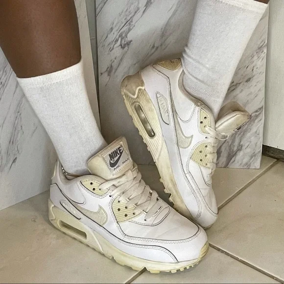 Nike Air Max 90 – White – Size 5.5Y / Women’s 7 – Classic Style - Picture 7 of 7